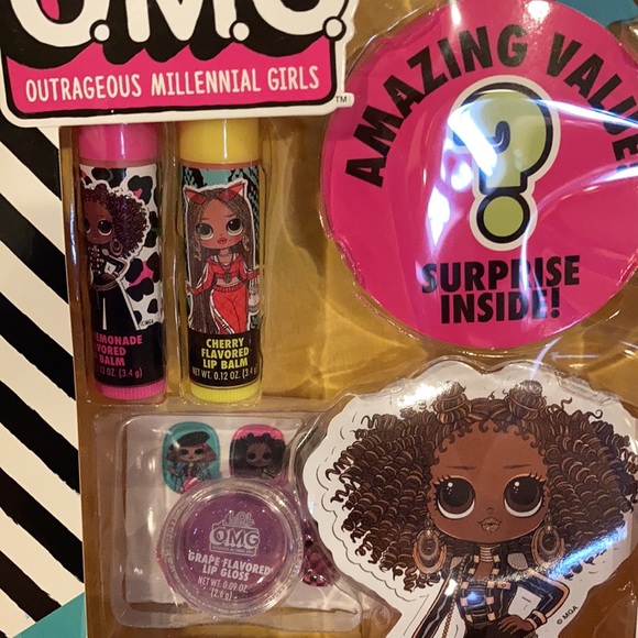 L.O.L. Surprise! Doll Beauty Set New in Box (box wear)   OMG POC Black Brown LOL - Picture 4 of 9